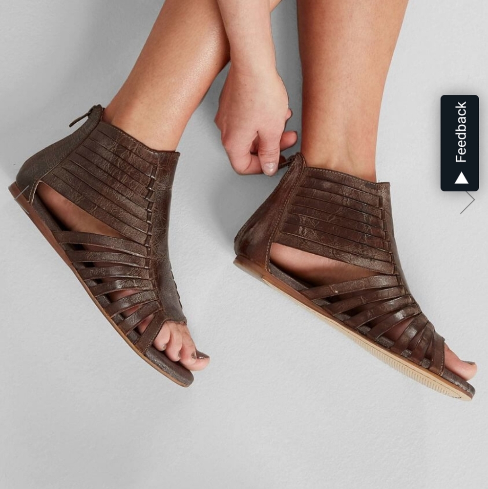 ROAN by Bed Stu Pearl Leather Sandal